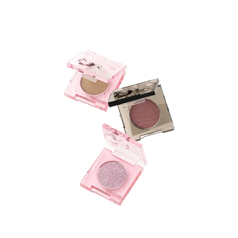 

VEECCI Single Colour Eyeshadow Pearl Fine Glitter Velvet Potato Texture Waterproof Sweatproof Female Makeuo Eye Shadow Palette