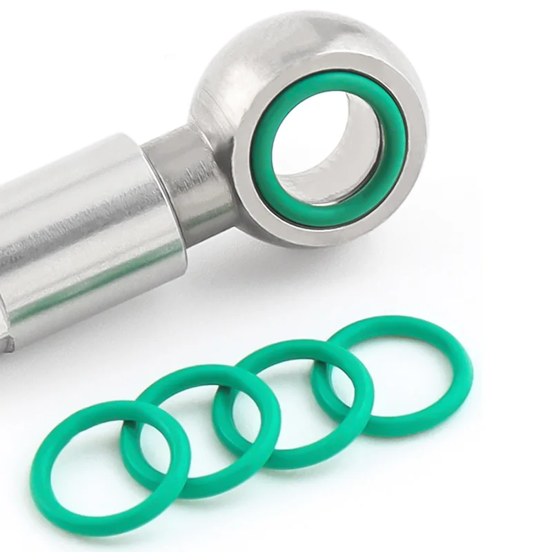 MUQZI 10PCS Bike Brake Hose Fitting Insert End O Ring Hydraulic Disc Brake Oil Seal Sealing Ring