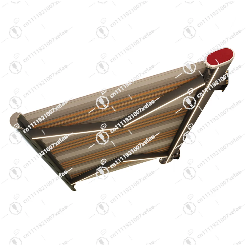 Electric retractable awning, customizable, UV protection, waterproof