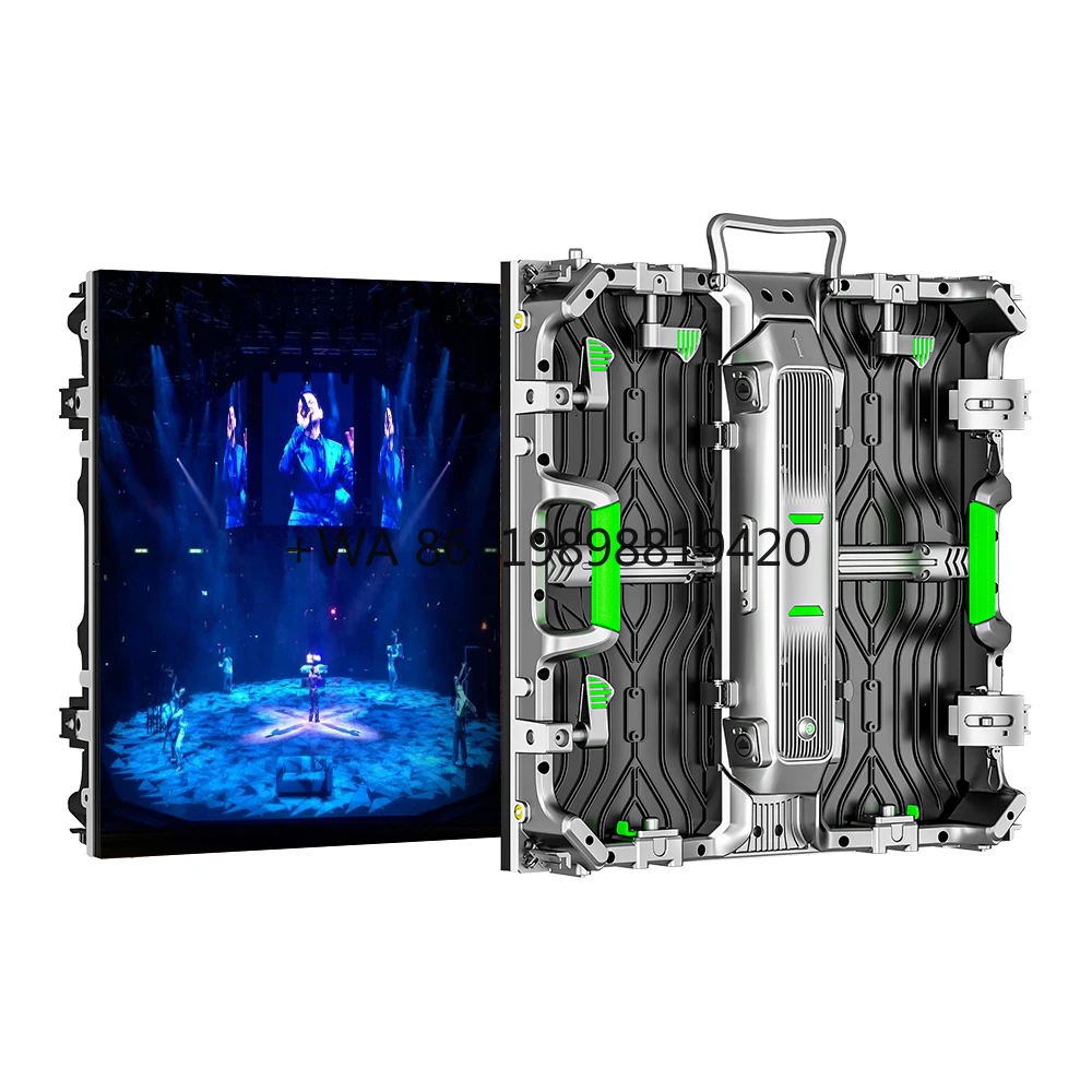 

Настраиваемая светодиодная видеостена P2.6, 5 лет гарантии, 500x500 мм, внутренняя водонепроницаемая HDR10 + 4K, 600 кд, яркость, сценический концерт, свадьба