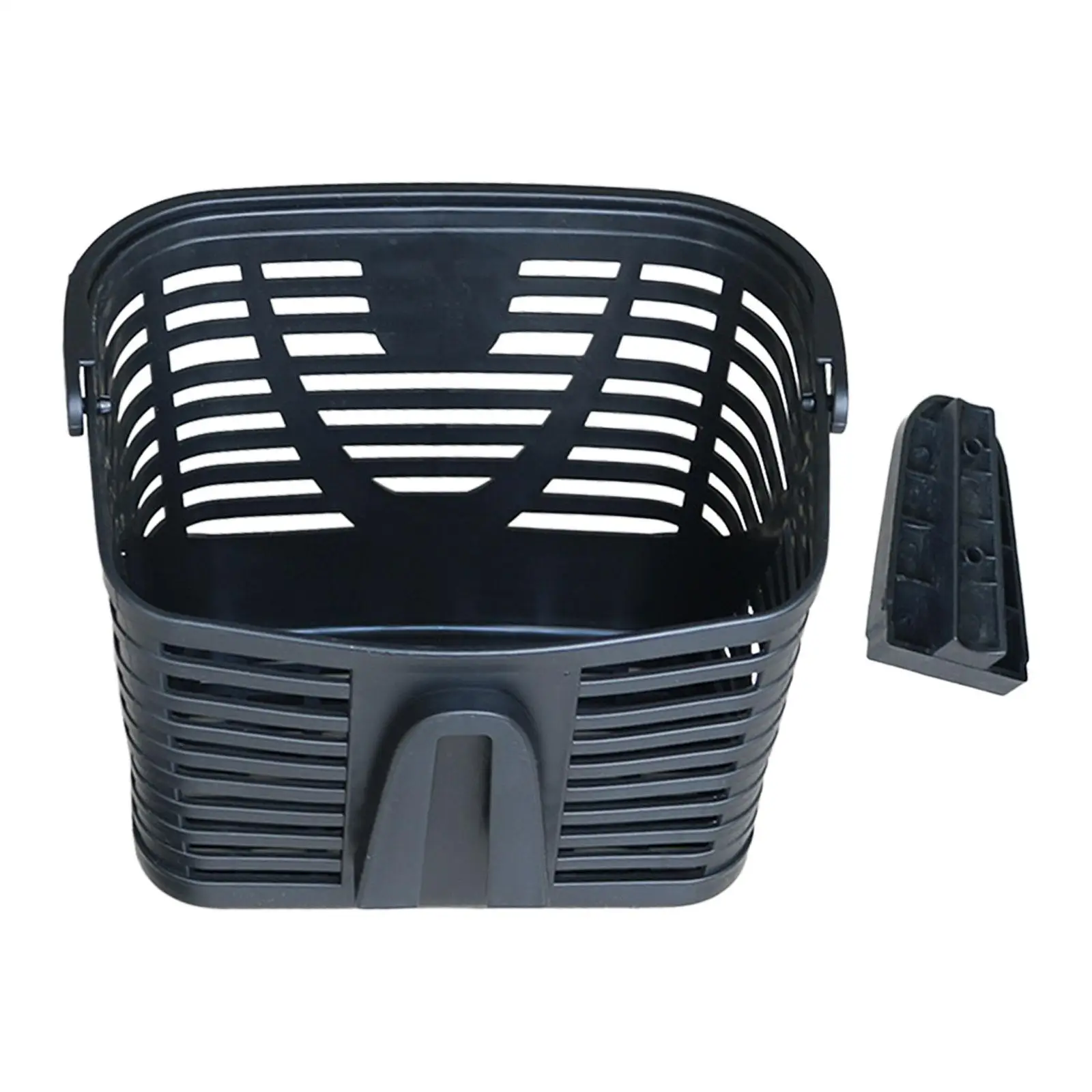 Adult Bike Basket Front Cargo Container Large Sturdy PP Material Bicycle Storage Basket for Groceries Books Pet Carrier Travel