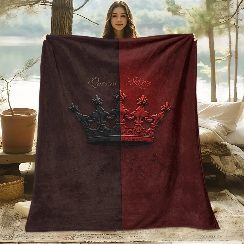 

Top pick1pc Tropical Sunset Flannel Blanket Digital Print 100% Polyester All-Season Cooling Family Friends Gift