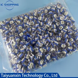 500PCS RM065 Trimmer Potentiometer 100R-1M 102 103 104 203 Single Turn Adjustable Variable Resistor PCB Electronic Parts