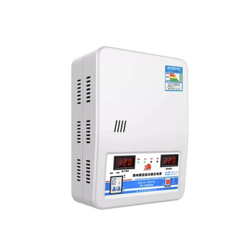 15KW Low Voltage Automatic Voltage Regulator 220V AC Single Phase High Power Air Conditioner Use
