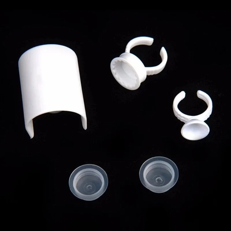 5 個まつげエクステンションツール U バンドまつげスプリッターまつげパレットホルダーリングスタンド接着剤ボリュームブリッジメイクアップツールセット