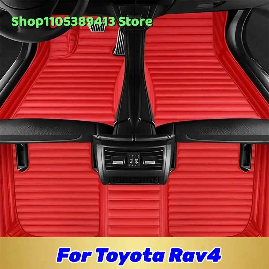 

Mats Carpets Auto Leather Custom Car Floor Mats For Toyota Rav4 2025 2026 2027 2028 Car Mat Accessories