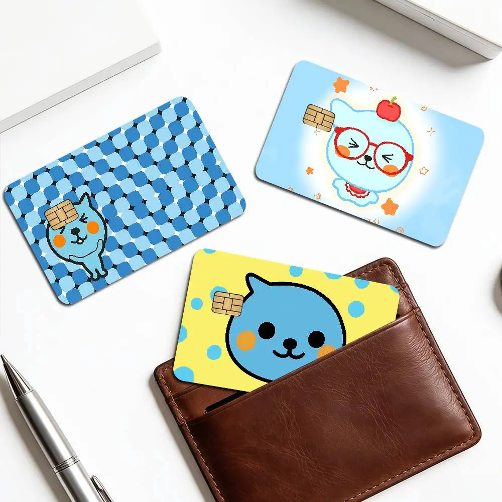 Cute Q-Qoo-O Cartoon 100% Hot Sale Amine Credit Debit Bank Card Bus Card Film Skin Sticker