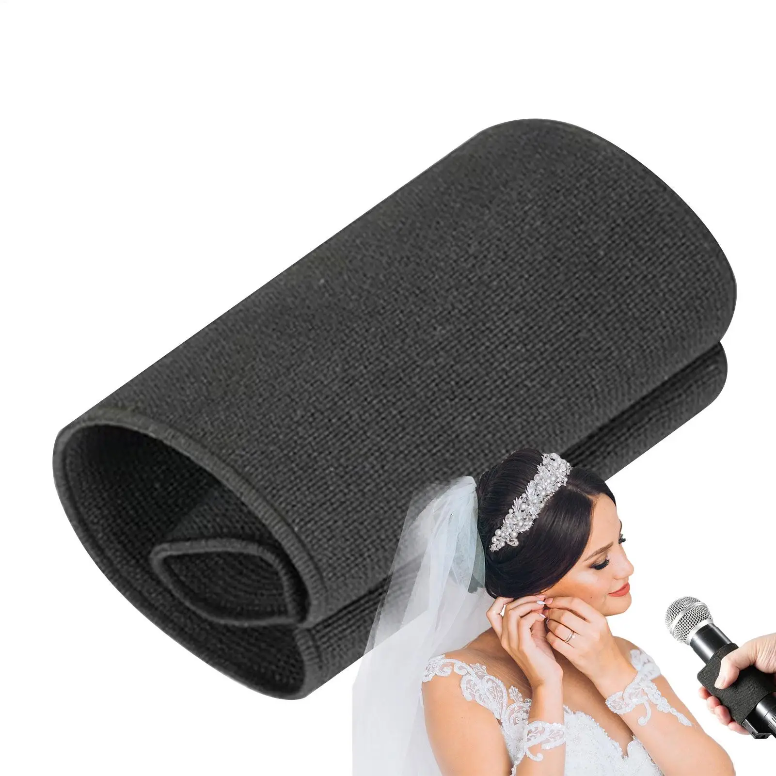 Hand Microphone Elastic Sleeve Compatible For Sony TX650/TX660 Recorders,Ideal Accessory For Wedding Videographers
