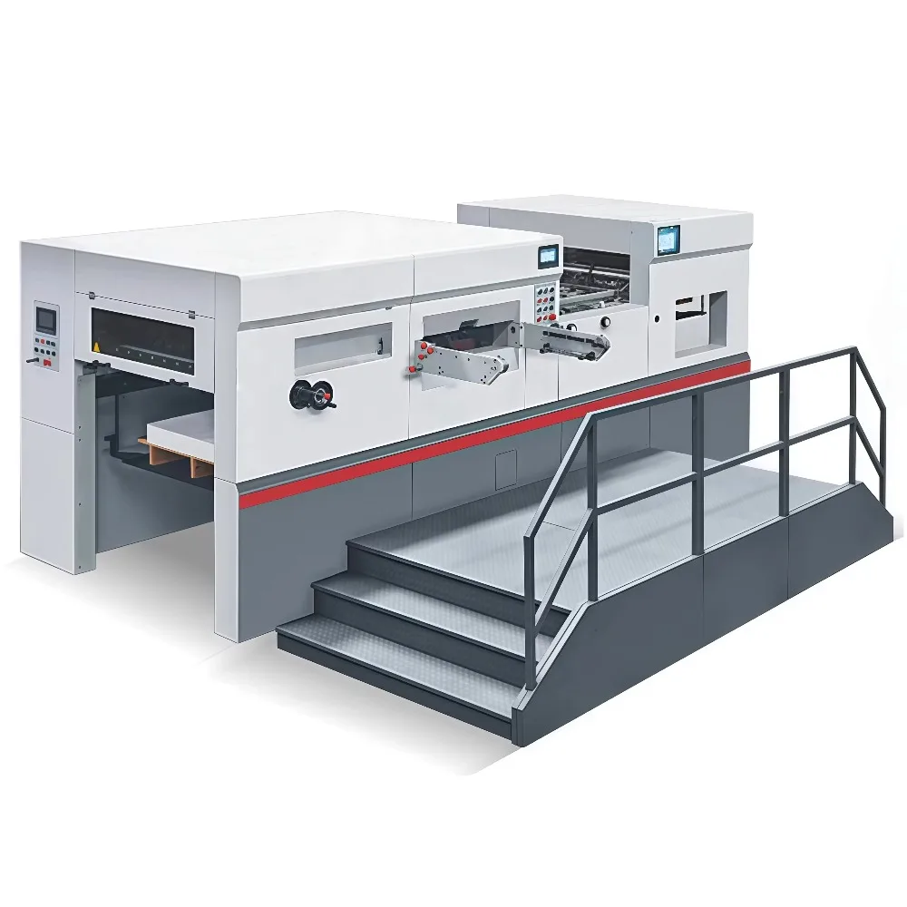 Automatic High Efficiency Sheet Paper Die Cutting Machine High Speed Die Cutting Creasing Embossing Machine - view 3
