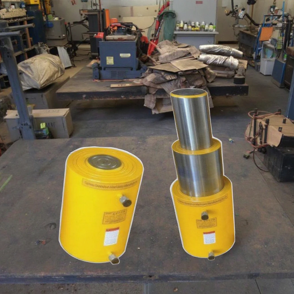 Push Pull Bottle Jack for Lifting Tools Available for Sale50 Ton Single & Double Acting Bridge Hydraulic Jack Air Pump