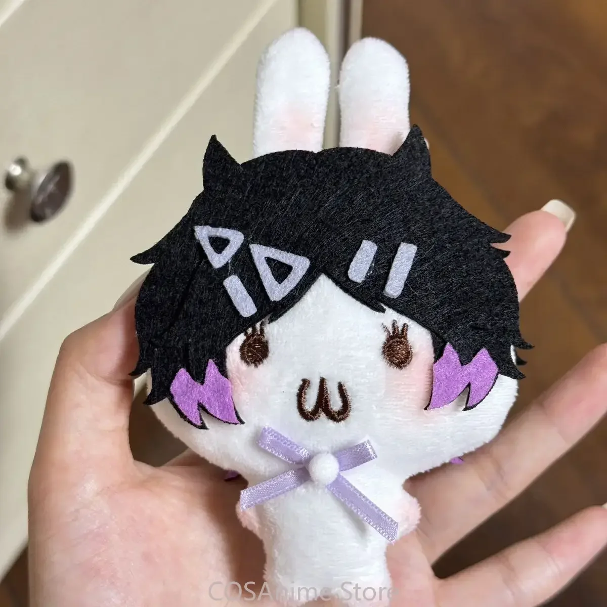 VALORANT  Jett  CloveClearlove  Felt Non-woven Fabric Peripheral Collection Keychain Girl Anime Cosplay Pendant Hanging Gift