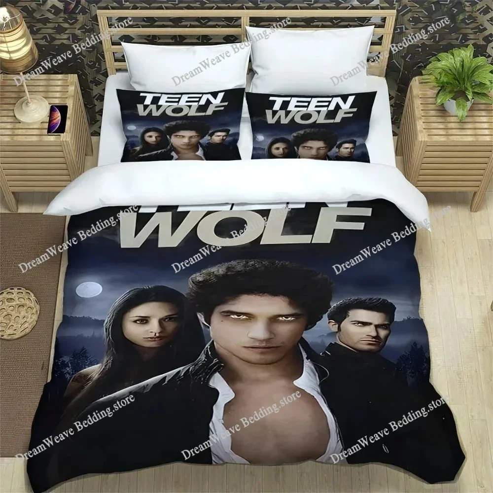 Bella Vampire Girl Duvet Cover Teen Wolf Pillowcase Bedding Set Boys Girls Bedroom Decoration Gift Single Double Size