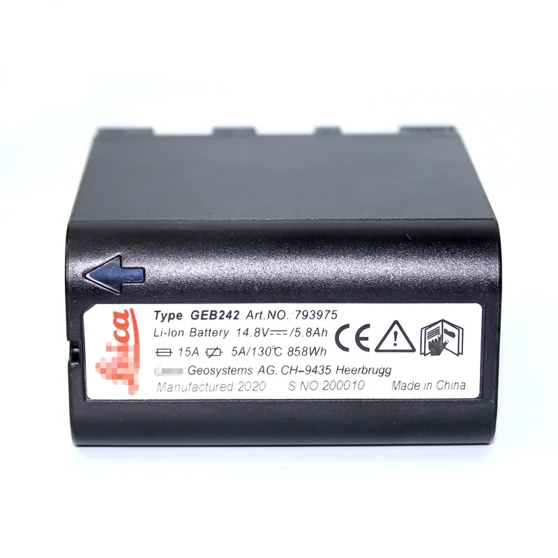 1Pcs LEI CA High Quality GEB241 GEB242 lithium battery for TS30 and TM30 Total Stations