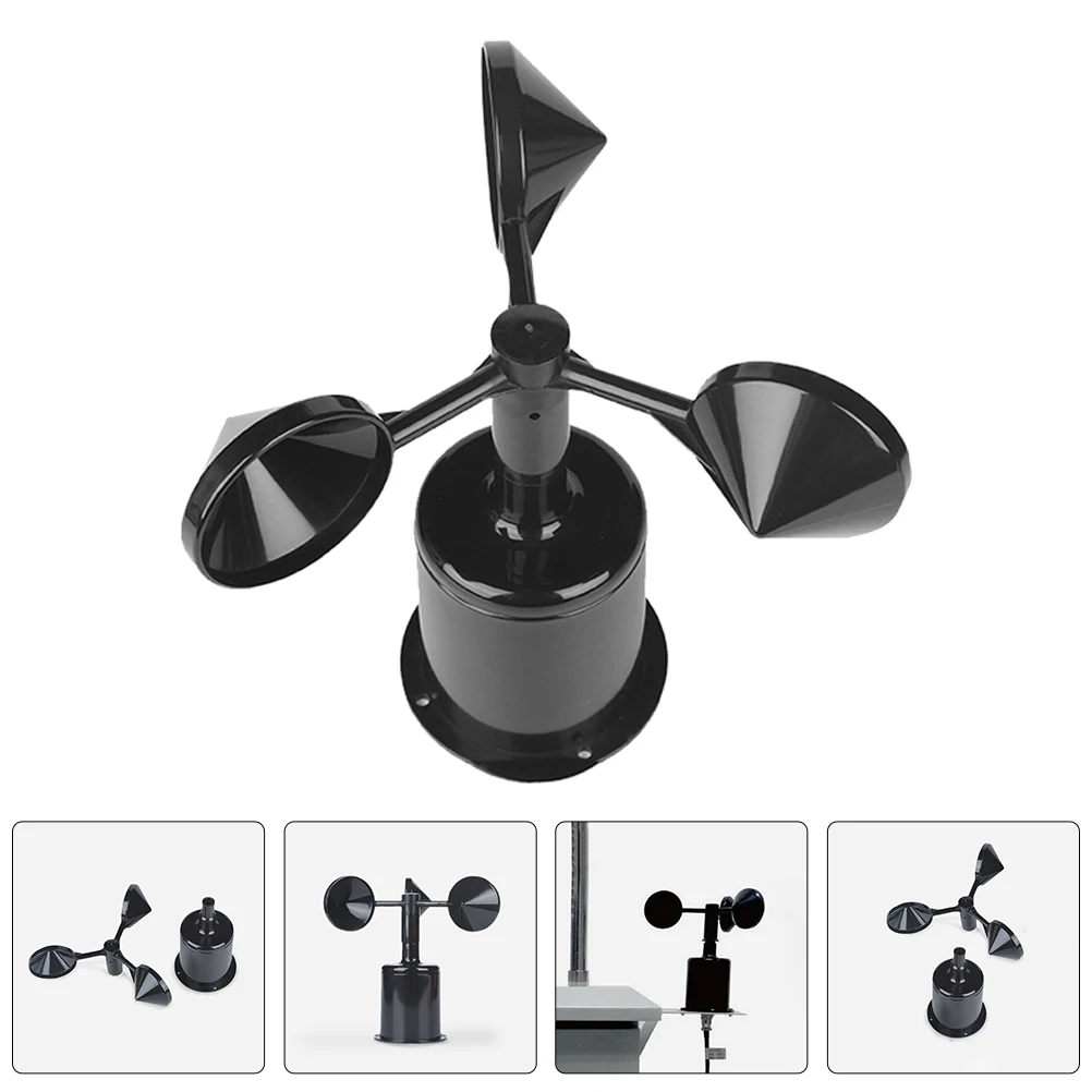 

2pcs Anemometer Direction Durable Measurement For Greenhouses Weather Stations Shell Wind Indicator Supplies Anemometer Part