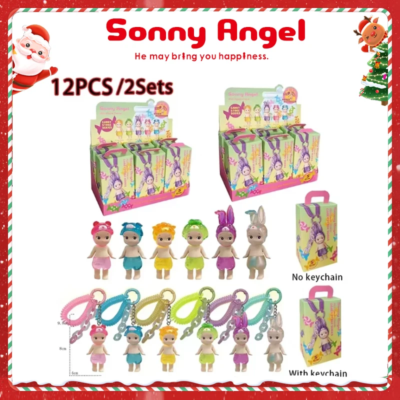 6Style Sonny Angel Candy House Dreaming Series Mini Anime Charakter Dekorationen Puppenfans Kinder Weihnachten Geburtstagsgeschenke