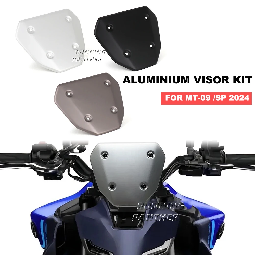 For YAMAHA MT09 mt09 MT 09 MT-09 SP 2024  Motorcycle Accessories Front Windshield Windscreen Visor Wind Deflector Kit