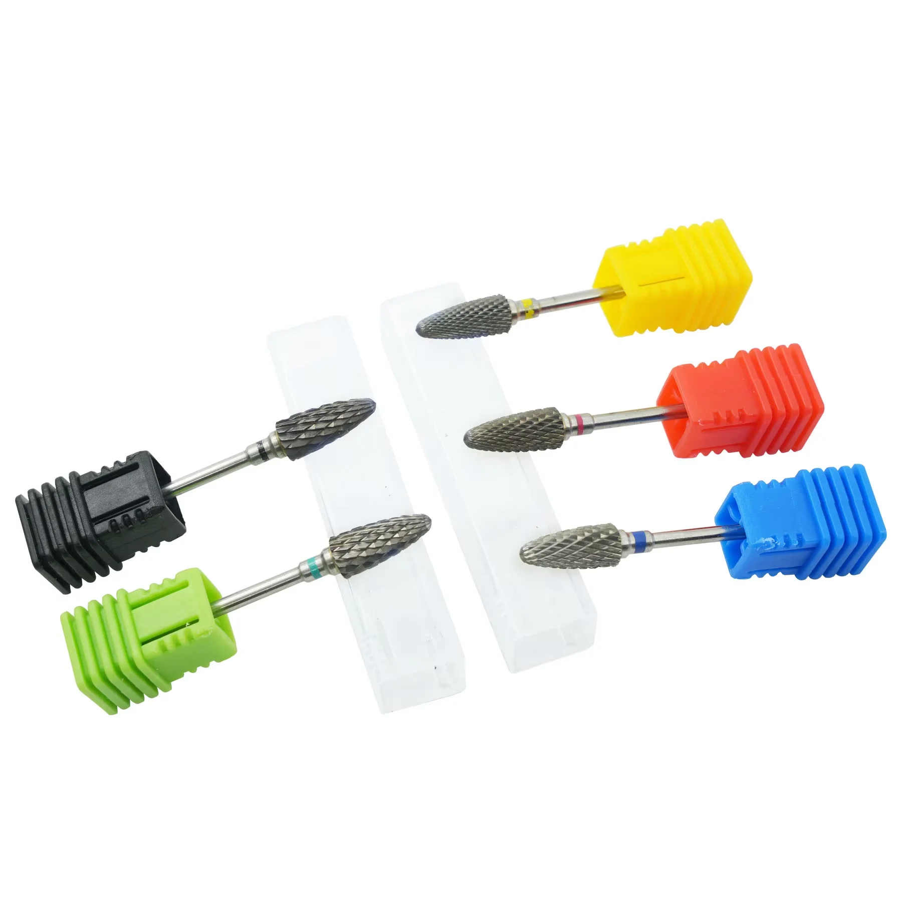 

WELLCK Dental Tool Carbide Burs Handpiece 2.35MM Shank Strawberry Lab Laboratory Drill Tungsten Steel Cutters Nail Manicure File