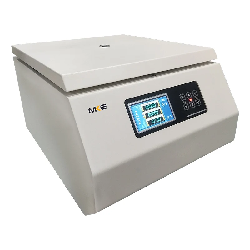 High-Speed 4x750 Tabletop Laboratory Centrifuge 10 Curves Speed Protection Angel Rotor Swing Bucket Laboratory Centrifuge