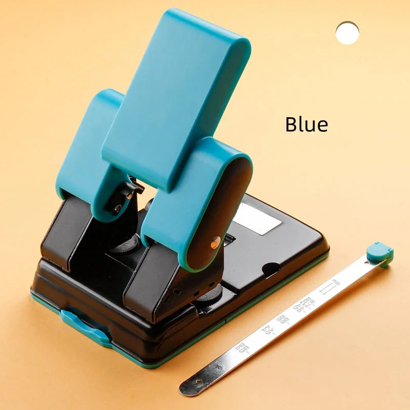 Imagem -03 - Multi-function Hole Puncher Papelaria Encadernação Livro Grosso Grande Double Hole Arquivo Informações Financeiras Documento Escritório