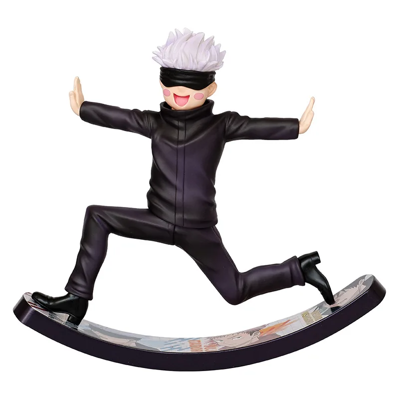 16 سنتيمتر Jujutsu Kaisen Gojo Satoru AndWobble GK تمثال أنيمي اليدوية عمل أرقام سطح المكتب حالة زينة زخرفية هدية #5