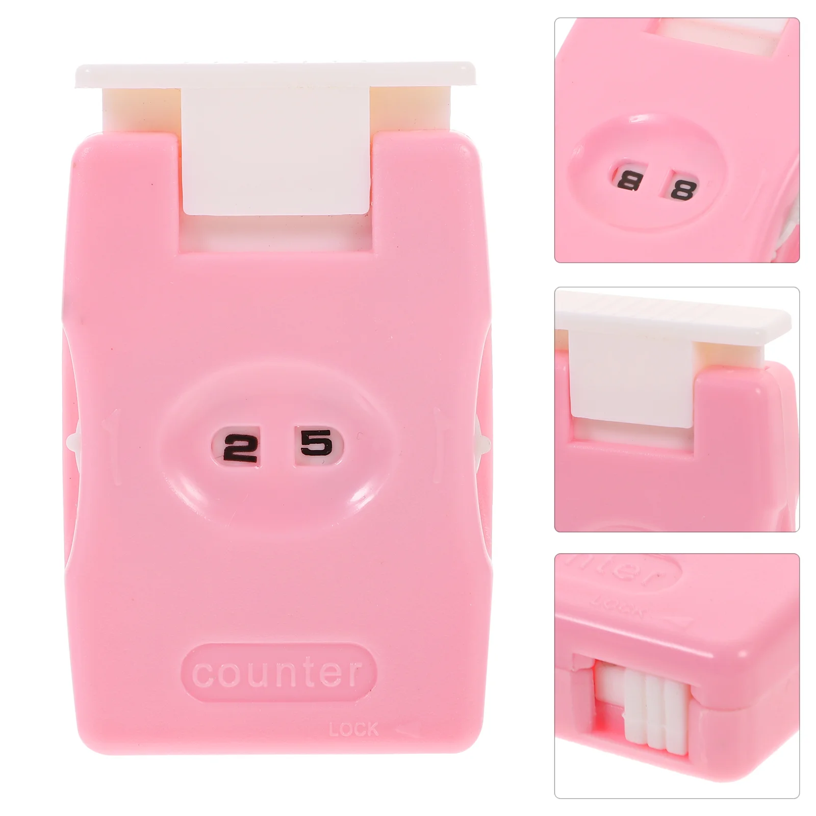 

Accessories for Wiht Button Knitting Tool at Home Stitch Pink Manual Counter Baby