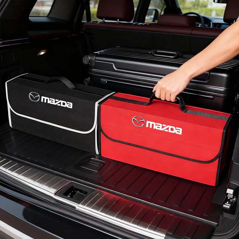 

Car Storage Bag Folding Travel Tidying Box Trunk Tools Case For Mazda 3 CX5 CX30 MX5 CX3 CX9 CX7 MX3 MX6 CX50 CX60 CX70 CX80 RX7