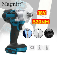 1/2 inch Cordless Electric Impact Wrench High Torque Power Tools 520NM Brushless Impact Wrench For Makita 18V Battery