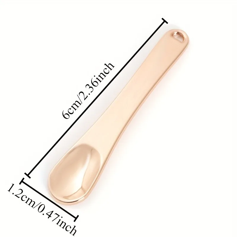 1 pieces eye cream spoon, eye mask, cream spoon, metal dispensing spoon, smear spoon