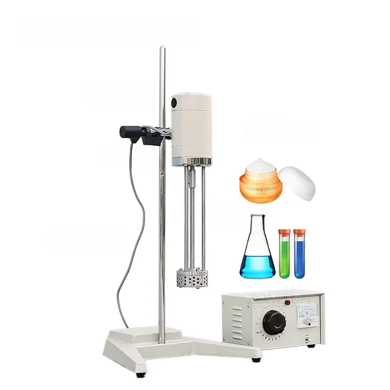 

ZS-J300 40L High Shear Cream Mixer Oil Liquid Small Scale Lab Dispersion Emulsifying Homogenizer Mixer