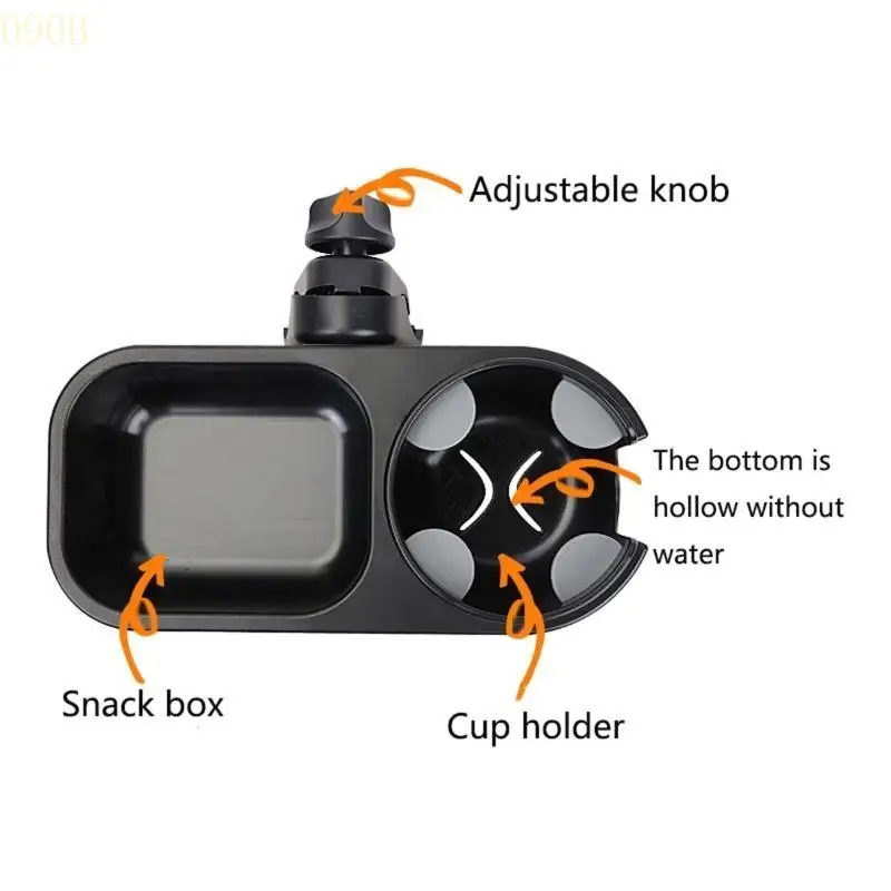 

090B Pram Cup Holder Stroller Nursing Bottle Holder Holder Easy Fix & Anti-skid