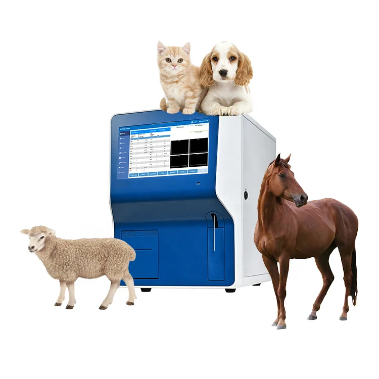 IN-B5000 Veterinary Diagnostic Analyzer Pe-3020vet Fully Auto 3-part Analyzer