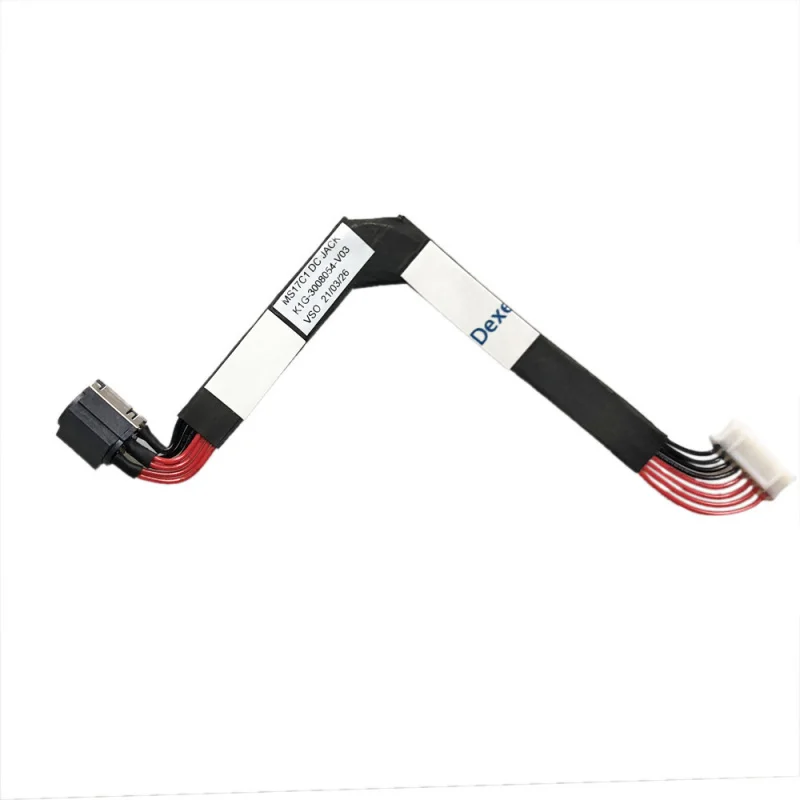 For MSI Raider MS-17C1 MS17E1 GP73 8RD WE73 8SJ(MS-17C6 DC POWER JACK Cable 8PIN