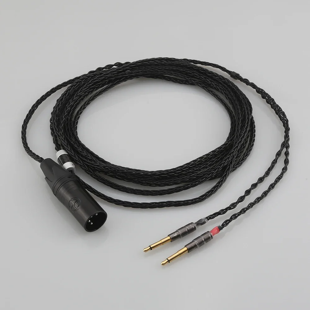 4Pin XLR Balanced OCC Silver Plated Headphone Cable For MEZE99 Classics 99neo NEO NOIR