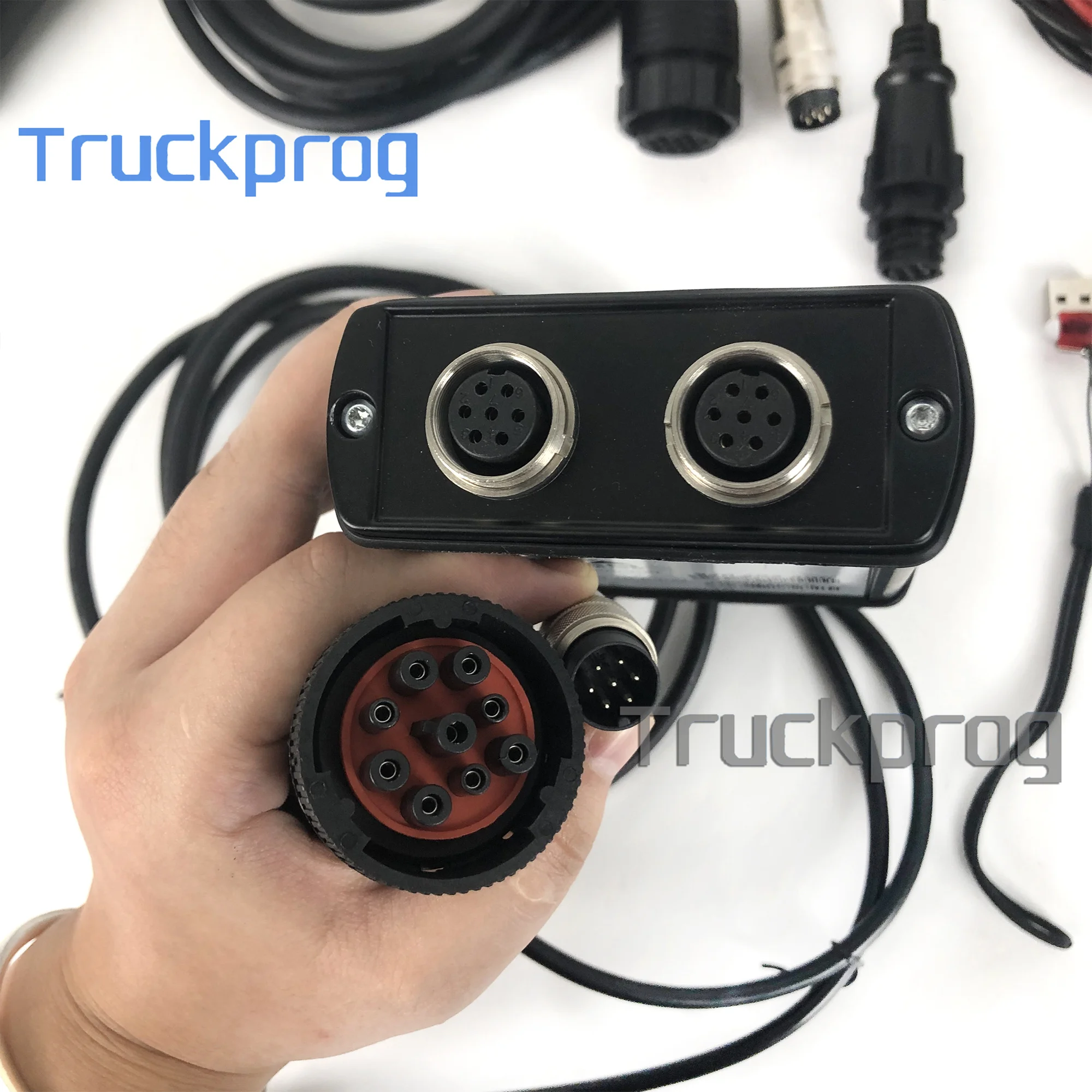 الماسح الضوئي الزراعي لواجهة AGCO EDT CANUSB التشخيص الإلكتروني عالي التحمل مع دونجل المفاتيح
