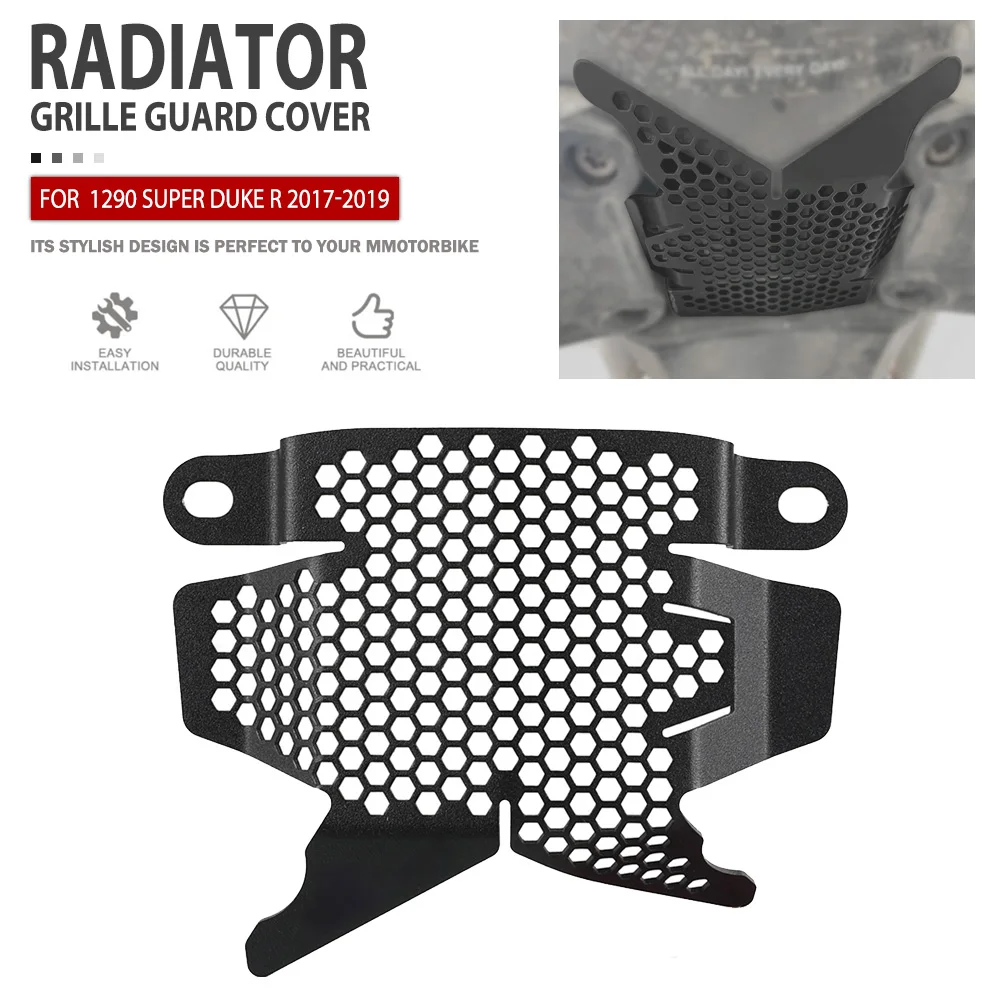 

Radiator Guard For 1290 Super Duke R Rectifier Guard / Pillion Peg Removal Kit 2017 2018 2019 Motorcycle Radiator Grille Cover