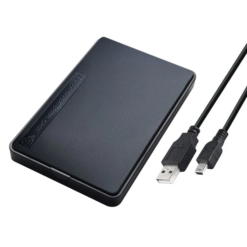 

2.5-inch USB 2.0 serial port SATA notebook mechanical SSD solid-state external screw free portable hard drive box