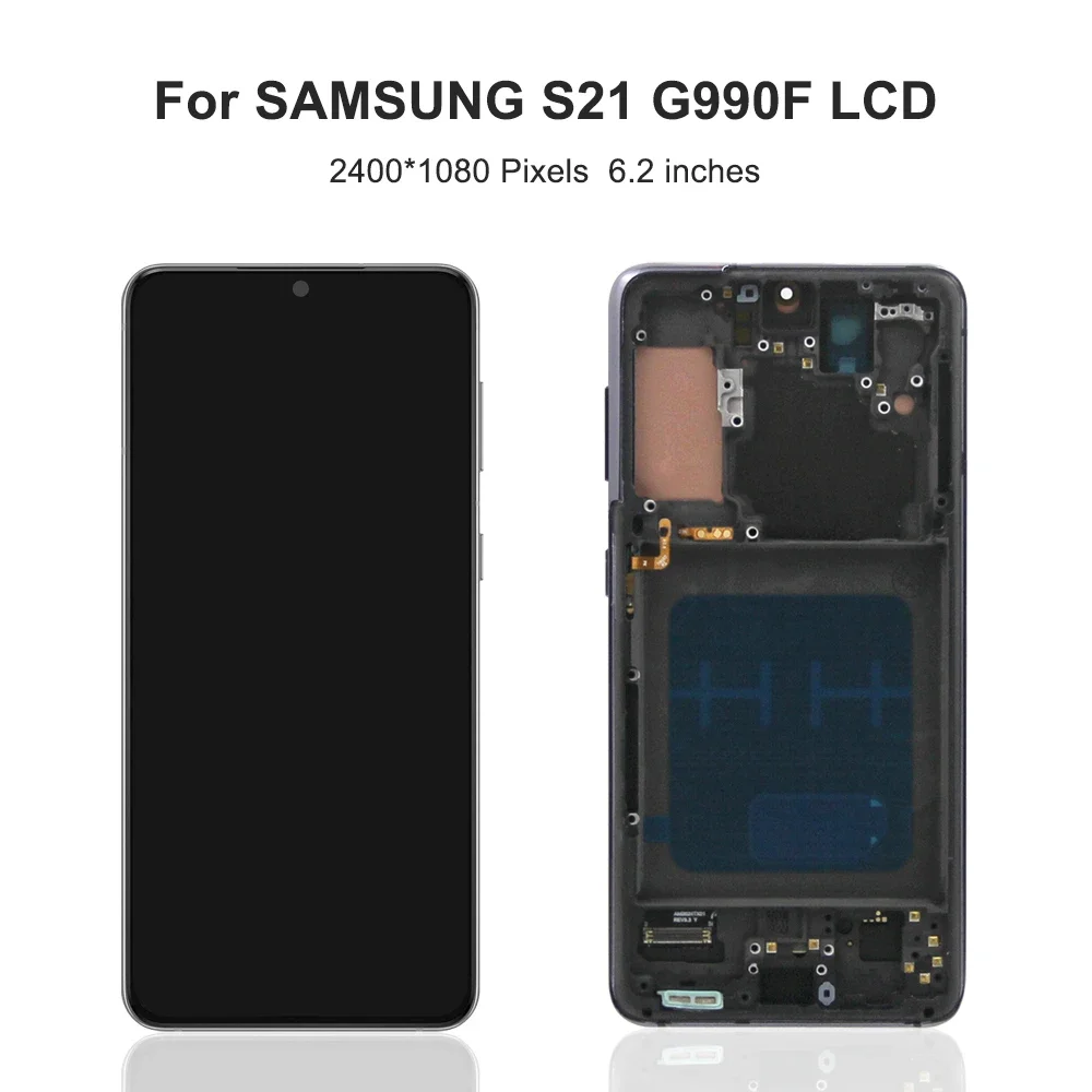 

6.2''S21 For Samsung For Ori S21 5G G991 G991B G991W G991U LCD Display Touch Screen Digitizer Assembly Replacement