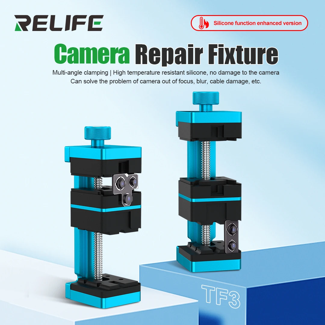 RELIFE TF3 Camera Repair Multi-function Fixture 360° Flexible Spiral Multi-angle Clamping，All-round Repair Tools