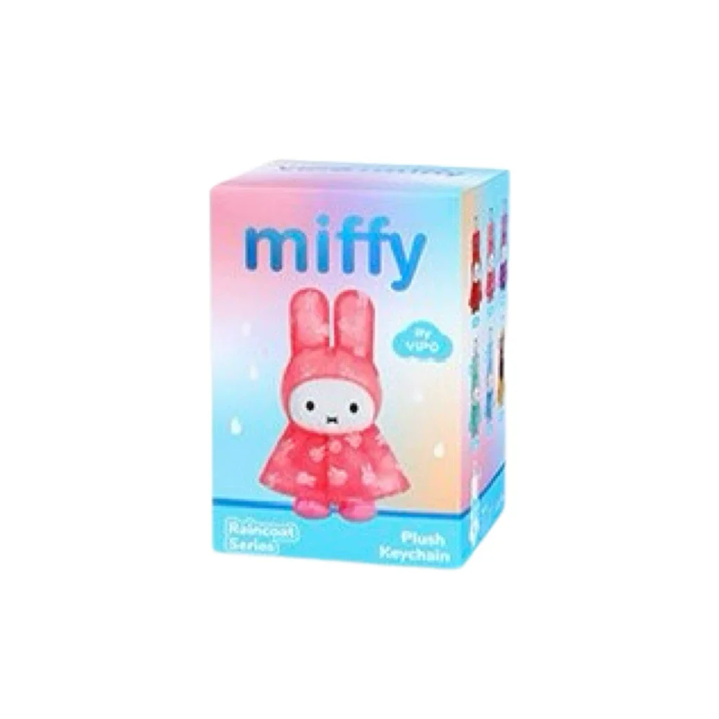 Vipo Miffy New Blind Box Raincoat Series Trendy Toy Mystery Box Cute Collectible Figurine Doll Ornament Bag Charm Birthday Gift image 3