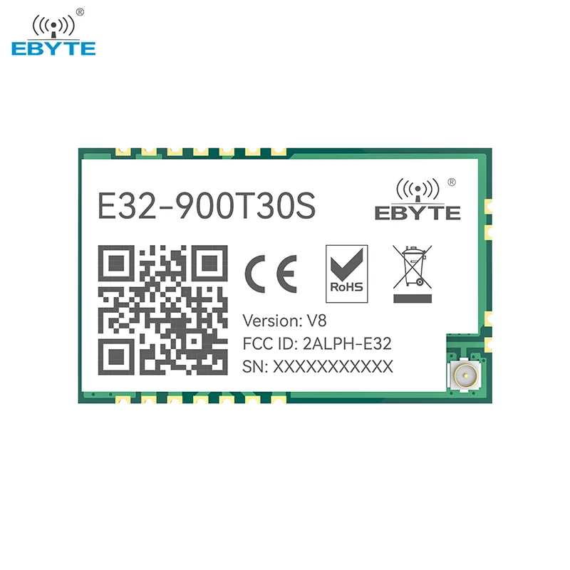 LoRa 868MHz 1W daleki zasięg 8000m bezprzewodowy nadajnik i odbiornik moduł RF EBYTE E32-900T30S SMD znaczek moduł bezprzewodowy