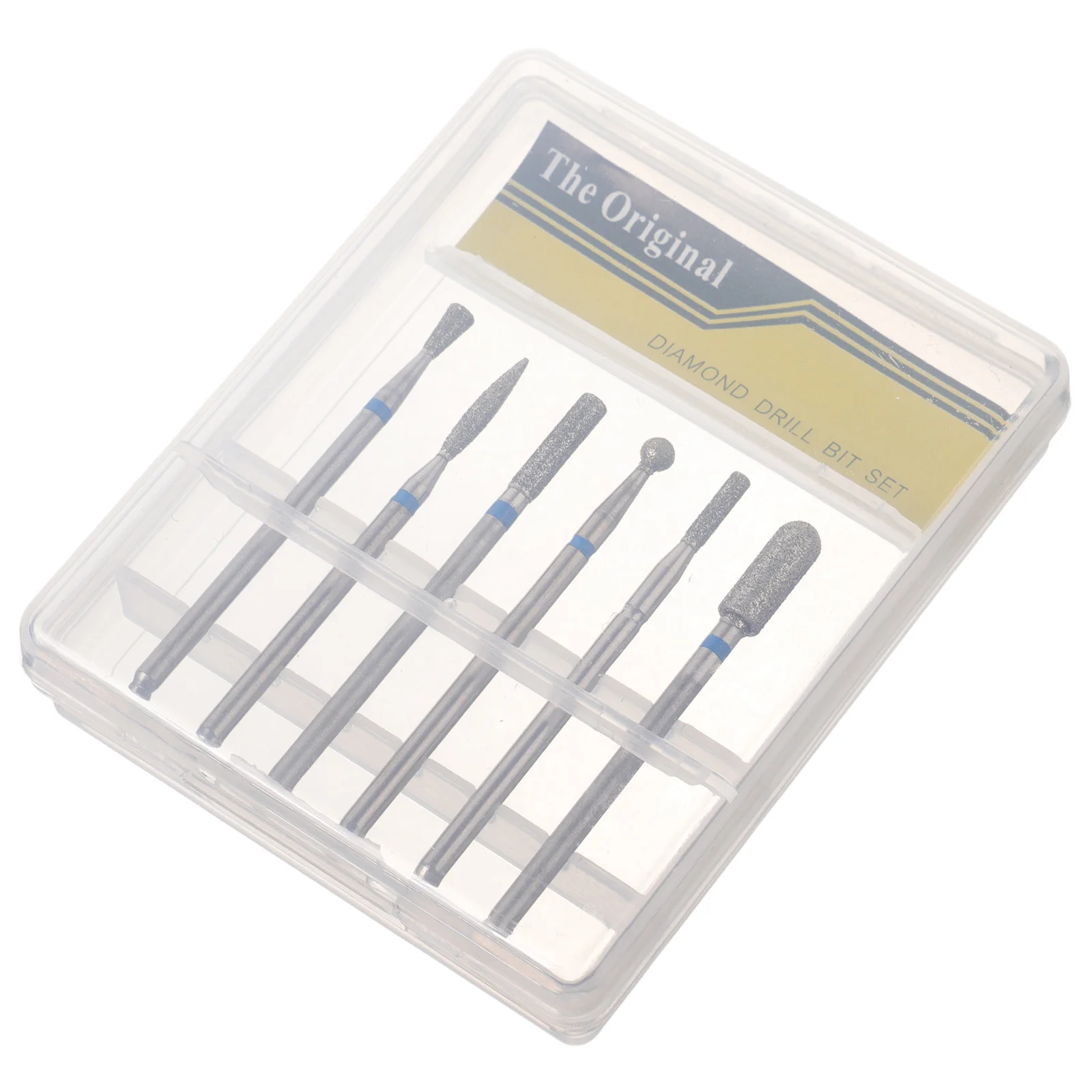 

6pcs Nail Bits for Nails Cuticle Removal Manicure Polish Grinding Suitable Nails Bits Drill Home Salon