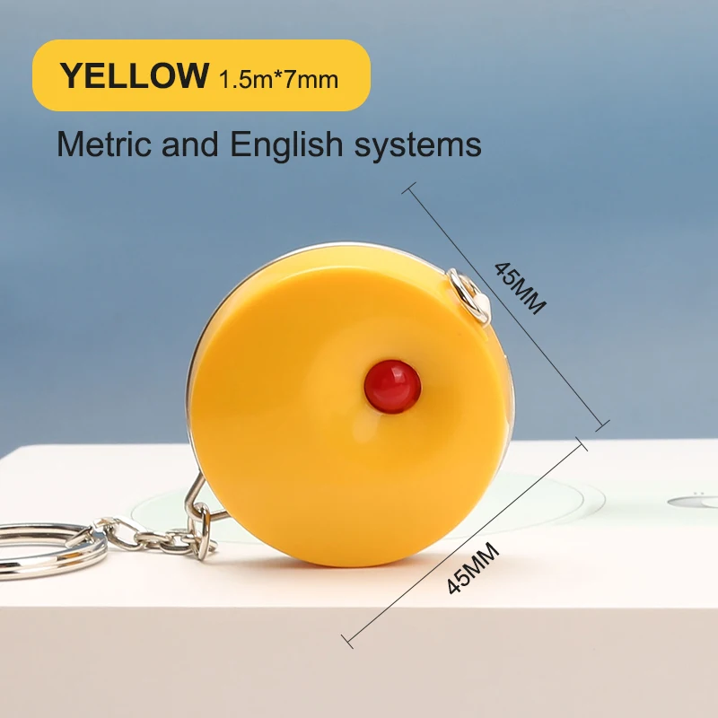 Mini 1.5m Tape Measure Portable Clothing Measurement Tape Sewing Measuring Huincha Miara Zwibaby Metric Tailor Retractable Meter