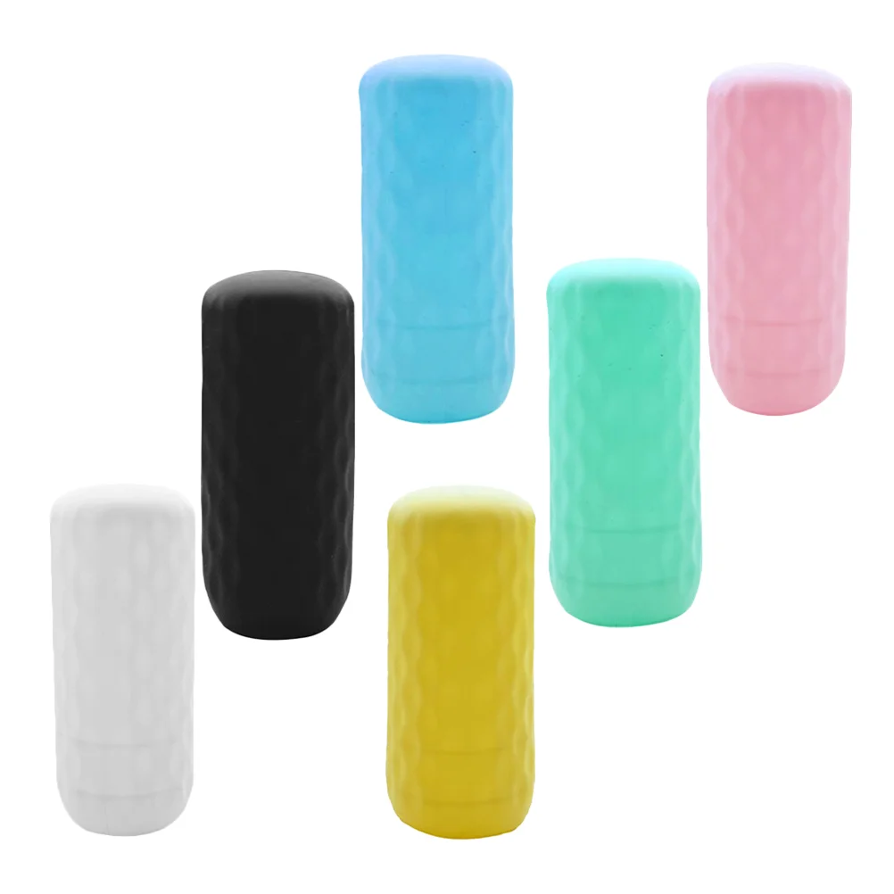 

6 Pcs Leak-proof Bottle Cover Travel Shampoo Bottles Covers Silicone Container Sleeves