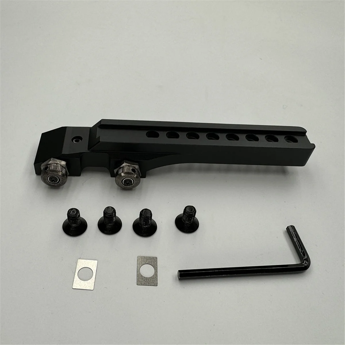 A002 Für Henbaker Nachtsicht Fernglas Spezielle Aluminium Legierung Feste Halterung Track Clip Picatinny Clip 10-21mm Universal