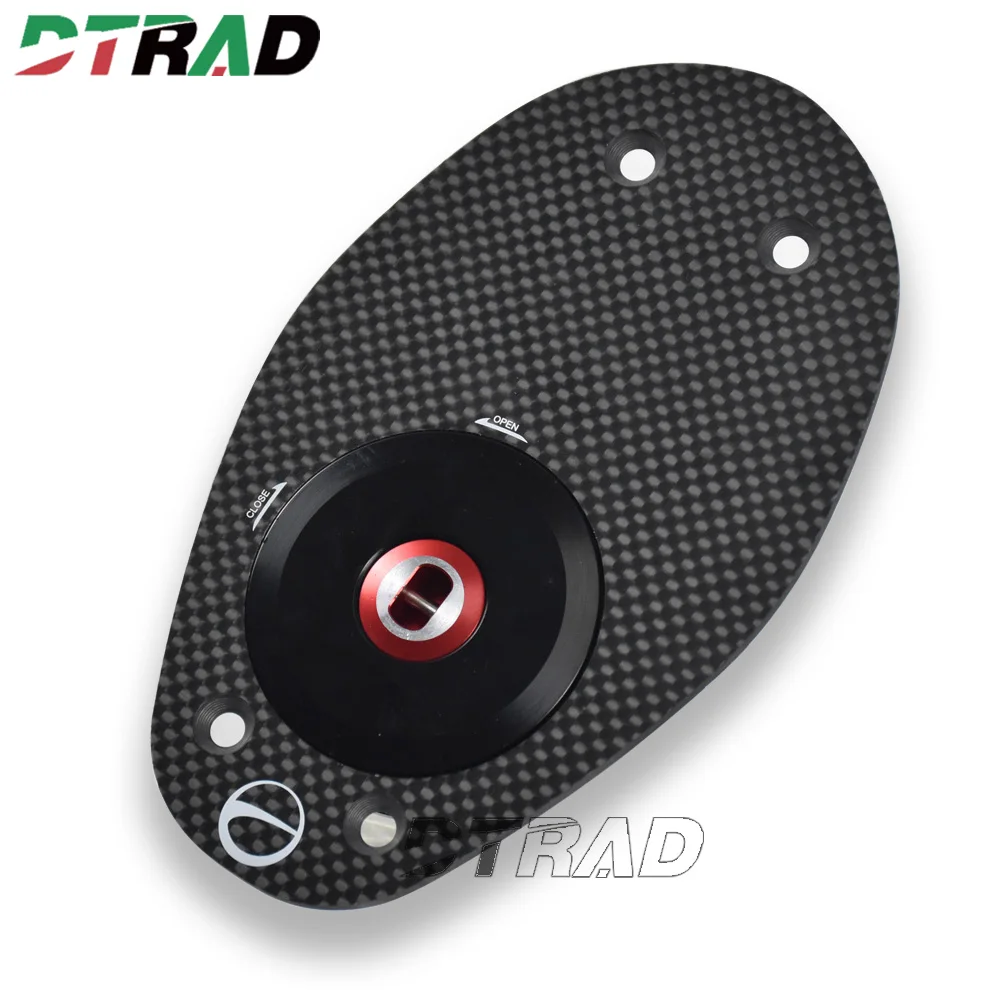 ألياف الكربون عمل سريع غطاء حشو الوقود ل DUCATI MULTISTRADA SPORT 1000/S 620 GT1000 دراجة نارية بدون مفتاح غطاء خزان البنزين