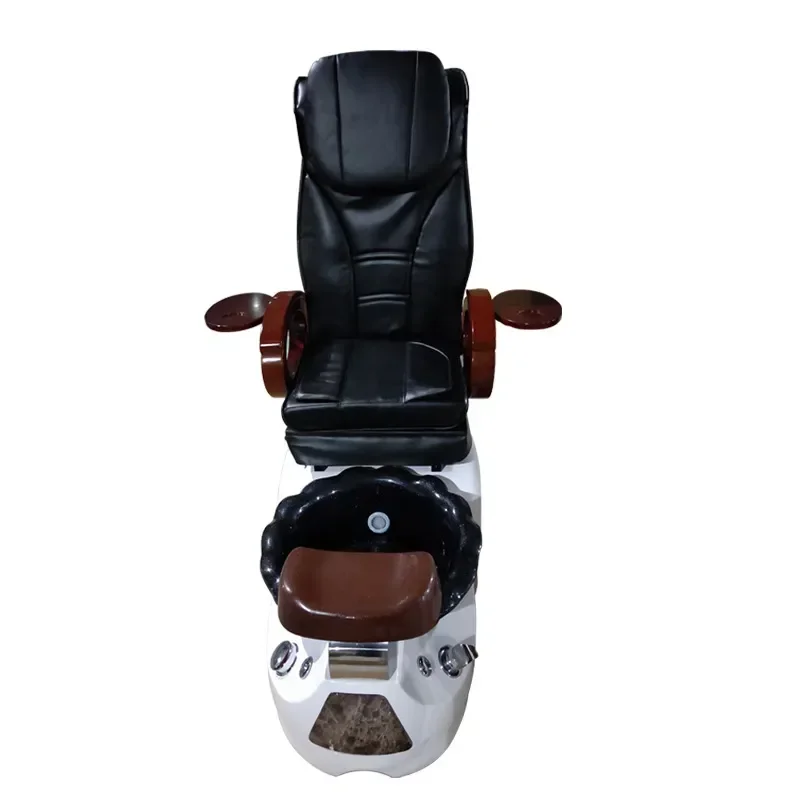 Electric Pedicure Chair with Foot Massage Manicure Sofa Reclining Beauty Spa Seat for Nail Care and Foot Therapy