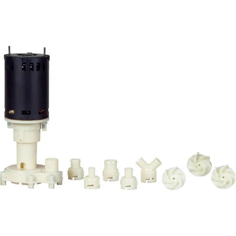 

RIM-U 115/230 Volt, 1/25 HP, Maximum 760 GPH Commercial Ice Machine Replacement Water Pump with 3-Ft. Lead Wires