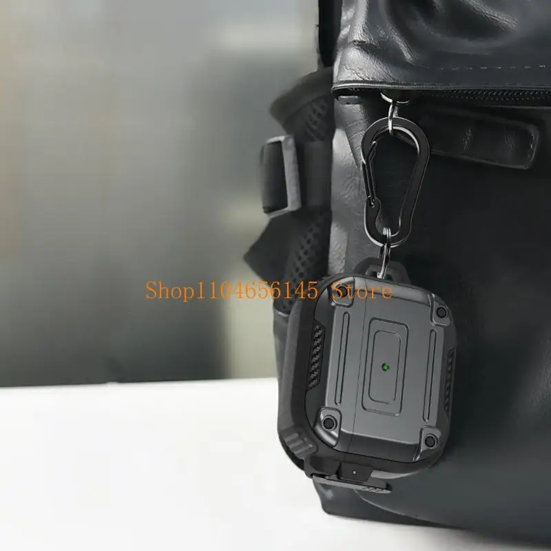 Funda protectora para auriculares 5asd para 2 con llaveros bloqueo seguro y protecciones resistentes grado