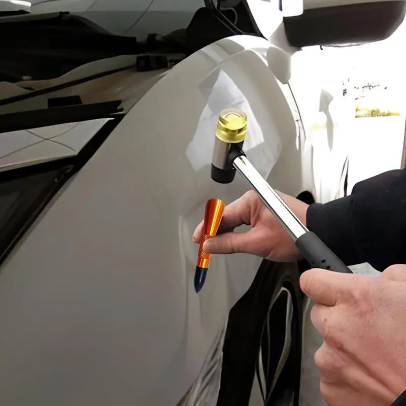 Dent Repair Tool Kits 9pcs Car Dent Puller Repair Tool Kit Dent Lifter Puller For Car Large Small Ding Hails Dent Removal Auto