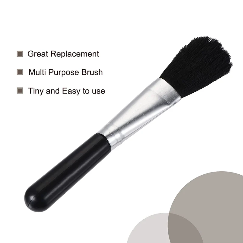 Small Portable Plastic Round Handle Anti Static Clean Brushes Computer Keyboard Laptop Electronics Camera Cleaning Brush Duster